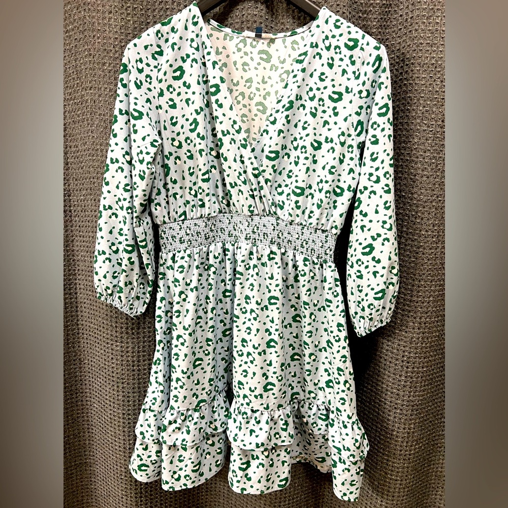 Michelle Mcdowell Cheetah Leopard Dress size Medium